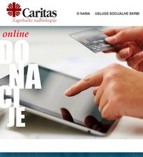 Nove mrežne stranice Caritasa Zagrebačke nadbiskupije